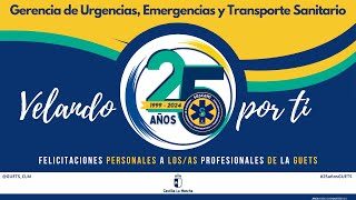 25añosGUETS Felicitaciones a todosas losas Profesionales de la GUETS [upl. by Micki]