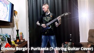 Dimmu Borgir  Puritania 7 String Guitar Cover [upl. by Adiell161]