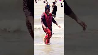 Seabeach swimming video shorts youtubeshorts viralshorts [upl. by Jahdal]