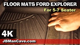 FLOOR MATS FORD EXPLORER 7 Seater Review JBManCavecom [upl. by Miof Mela118]