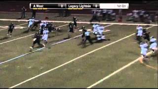 Arvada West High Claude Neloms 24 yd run [upl. by Navad718]