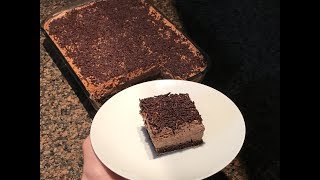 لمحبي الشوكولا 😍🍫 تحلية باااردة تلاث طبقات مذاااق رفييييع لا يقاااوم [upl. by Retniw]