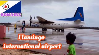 「Bonaire Caribbean」Flamingo international airport [upl. by Reviel]