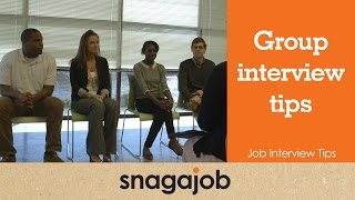 Job Interview Tips Part 4 Group Interview Tips [upl. by Leyes]