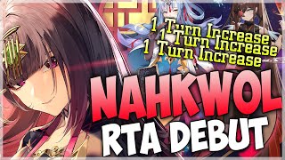 NAHKWOL RTA DEBUT 3 TURNS INCREASE COMBO  Epic Seven [upl. by Irrep]