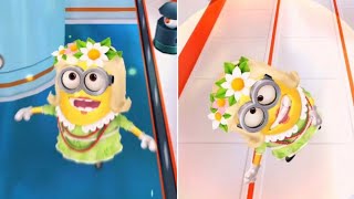 Spring Minion Collects Bananas with Minion Shield at Vectors Fortress  Despicable Me Minion Rush [upl. by Sukin451]