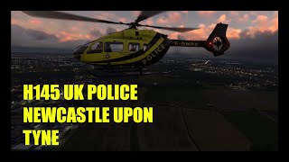 H145 OVER NEWCASTLE UPON TYNE [upl. by Parlin]