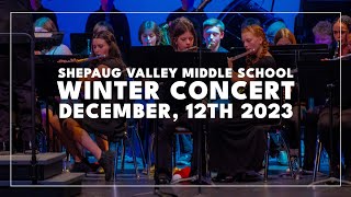 Shepaug Middle School  Winter Concert 2023 [upl. by Viviene]