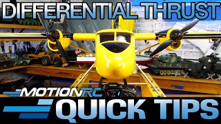 How to Setup Differential Thrust  Quick Tip  Motion RC [upl. by Ysnap]