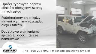 Warsztat samochodowy naprawa rozrusznika Pawłowo Mechanika Pojazdowa Karol Śliwiński [upl. by Gnil]