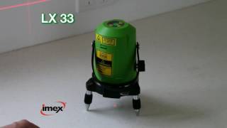 Line Laser Level Imex LX33 [upl. by Hgielanna]