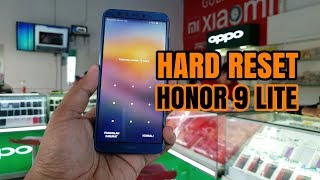 Hard reset Honor 9 Lite Remove Pattern Lock [upl. by Remos790]