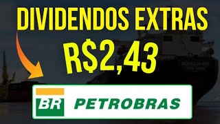 PETR4 PETROBRAS DIVIDENDOS BILIONÁRIOS CHEGANDO ATÉ VOCÊ dividendos petr4 investir ações [upl. by Hailat]