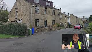 Trawden UK I Passando pelas casas mais antigas dessa região [upl. by Isaak]