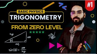 Trigonometry  Basic maths used in physics jee neet olympiad [upl. by Akemor]