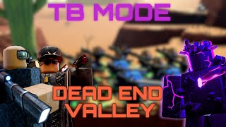 TDX x Tower Battles Normal Mode on DEAD END VALLEY  TDX  Roblox [upl. by Bolan]