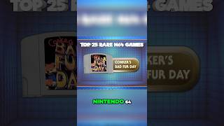 TOP 25 RARE N64 GAMES gaming games collecting [upl. by Hadihahs764]