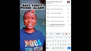 Alarm ring immediately someone touches your phoneNo more theft youtube youtube [upl. by Schuler]