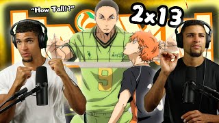 HES A GIANT  Haikyuu 2x13 REACTION  quotSimple and Pure Strengthquot [upl. by Trisha]