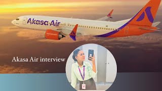 Akasa Air Interview experience  Cleared Cabin Crew interview in 1st attempt ✈️🧿 [upl. by Smaoht]