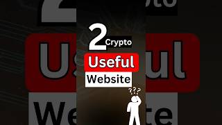 2 Crypto Useful Website 😱 crypto website [upl. by Ressan]