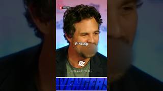 Mark Ruffalo Gets Angry and Turns in to Hulk 💥😈 shorts marvel avengers markruffalo brielarson [upl. by Seif]