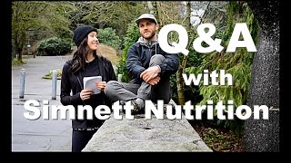 QampA  Simnett Nutrition  Protein building muscle supplements workouts and MORE [upl. by Salita]