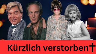 Traurige Nachrichten Diese 4 berühmten Prominenten sind in der letzten Woche verstorben [upl. by Hanima770]