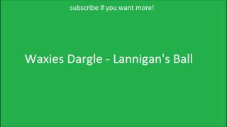 Irish Drinking Songs Waxies Dargle  Lannigans Ball [upl. by Netty911]