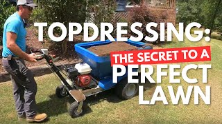 The Secret to the Perfect Lawn Topdressing Topdress Your Yard [upl. by Catton744]