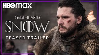 SNOW  Teaser Trailer  Game of Thrones Sequel Jon Snow Series HBO [upl. by Astrea300]