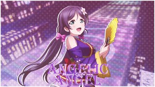 Angelic Angel  Nozomi center mix  KanRom EngPt Lyrics [upl. by Anoid]