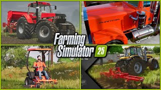 Farm Sim News  FIRST News Vid of FS25 New Mods amp Important Info [upl. by Lenaj]