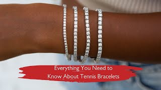 Buying Guide Tennis Bracelets [upl. by Okihcas]