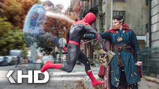 SpiderMan vs Doctor Strange Mirror Dimension Fight Scene  SpiderMan No Way Home 2021 [upl. by Damle]