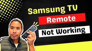 How to Fix Samsung TV Remote Not Working or Responding  11 Fixes [upl. by Assili641]