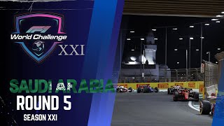 F1WC Esports LIVE  SAUDI ARABIA GP  Temporada XXI Season XXI  Etapa 5 ROUND 5 [upl. by Laehcimaj]