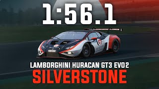 Silverstone 1561  Lamborghini Huracan GT3 EVO2  GO Setups  ACC 1102 [upl. by Nueovas]