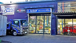 WELD OVERDOSE OPENS THE DOOR  Famous Japanese Tuner Shop [upl. by Reave]