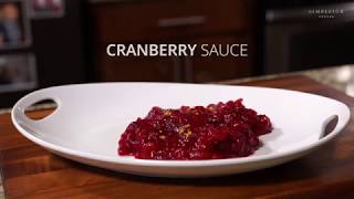 Homemade Cranberry Sauce [upl. by Thierry192]