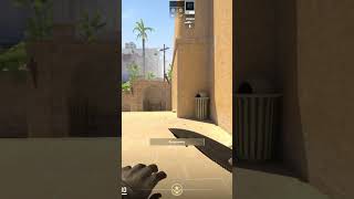 ONE WAY SMOKE NA OKNO W CS2 shorts onewaysmokes mirage cs2 gaming steam [upl. by Drugge608]