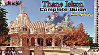 iskon temple thane complete guide  iskon in mumbai place to visit in mumbai  top place in mumbai [upl. by Minni815]