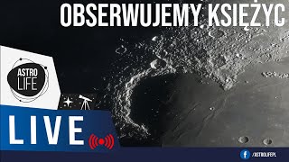 Obserwujemy Księżyc Gwiazdy podwójne i supernowa  AstroLife na Live 178 [upl. by Ferren]