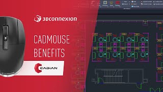 CADian x 3Dconnexion  CadMouse benefits and features [upl. by Ojiram]