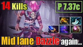 THIS BROKE DAZZLE MID 🔨 14 KILLS WITH THIS BUILD Dota 2 Gameplay 4K Patch737c [upl. by Alleynad548]