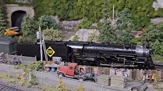 Andre Runs Max Gray Erie K5 on Howard Zanes Layout [upl. by Ikceb888]