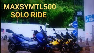 MAXSYM TL 500  SOLO RIDE KE THAILAND [upl. by Ennair]