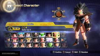 DBXV2  All Characters No DLC [upl. by Macrae444]