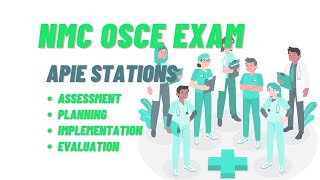 NMC OSCE APIE Stations Assessment Planning Implementation Evaluation Top Tips [upl. by Frayne]