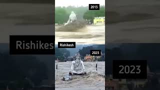 rishikesh after 10 years 💔  uttarakhand flood ganga [upl. by Artemis]